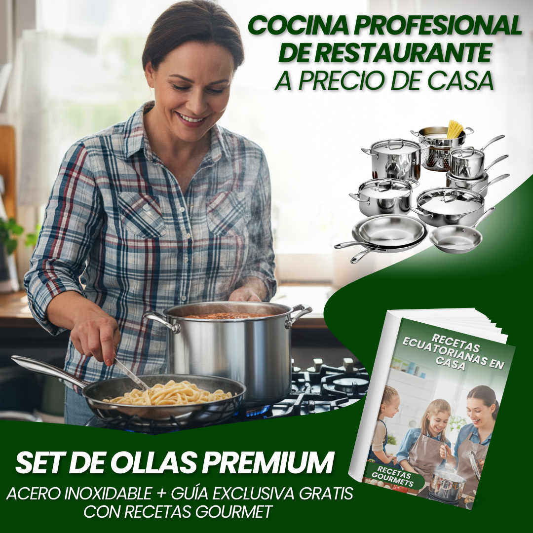 SET DE OLLAS | 50% DE DESCUENTO