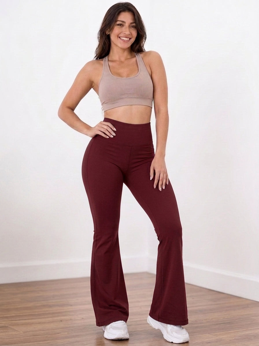 LEGGINGS ACAMPANADOS CON FAJA INTERNA