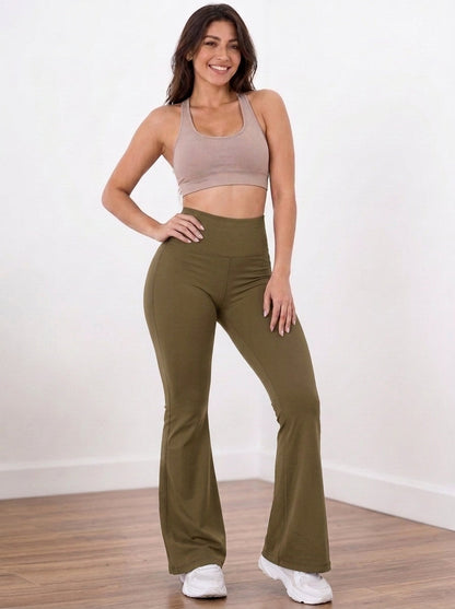 LEGGINGS ACAMPANADOS CON FAJA INTERNA