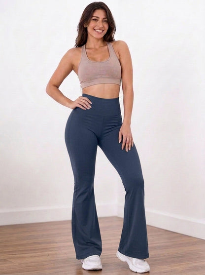 LEGGINGS ACAMPANADOS CON FAJA INTERNA