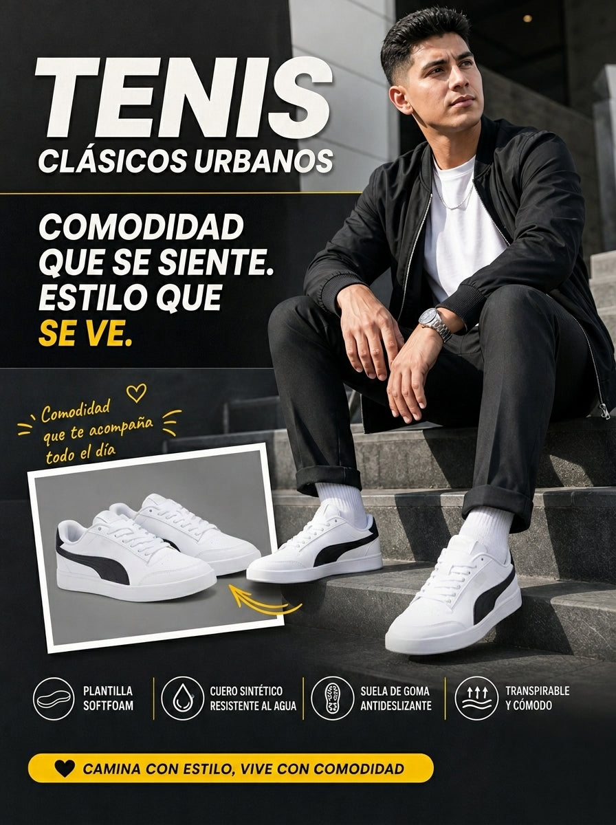 TENIS CLÁSICOS | %50 DE DESCCUENTO